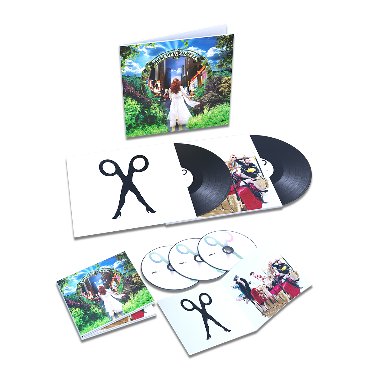 Deluxe Edition Vinyl 2LP + 3CD Bundle - Scissor Sisters UK