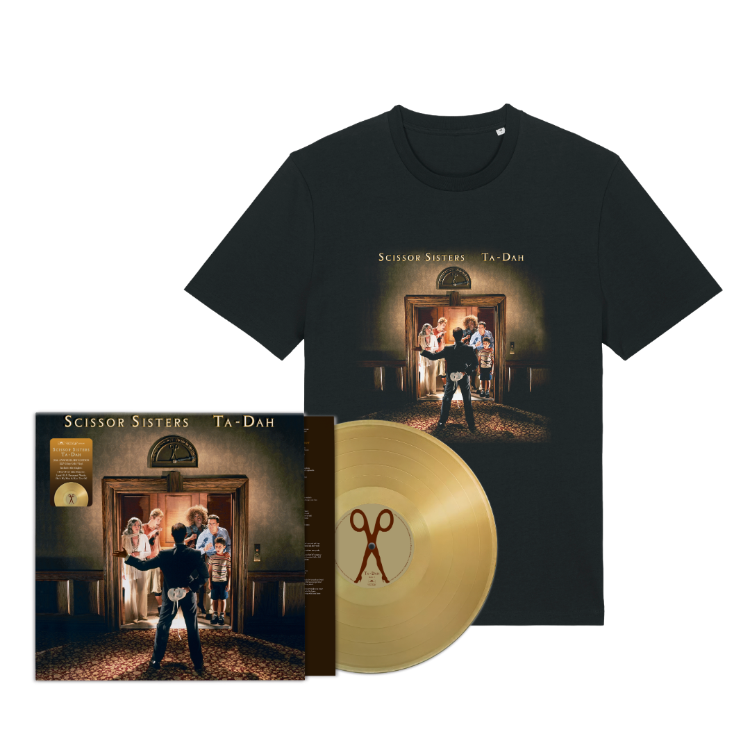 Gold Vinyl & Anniversary Tee Bundle