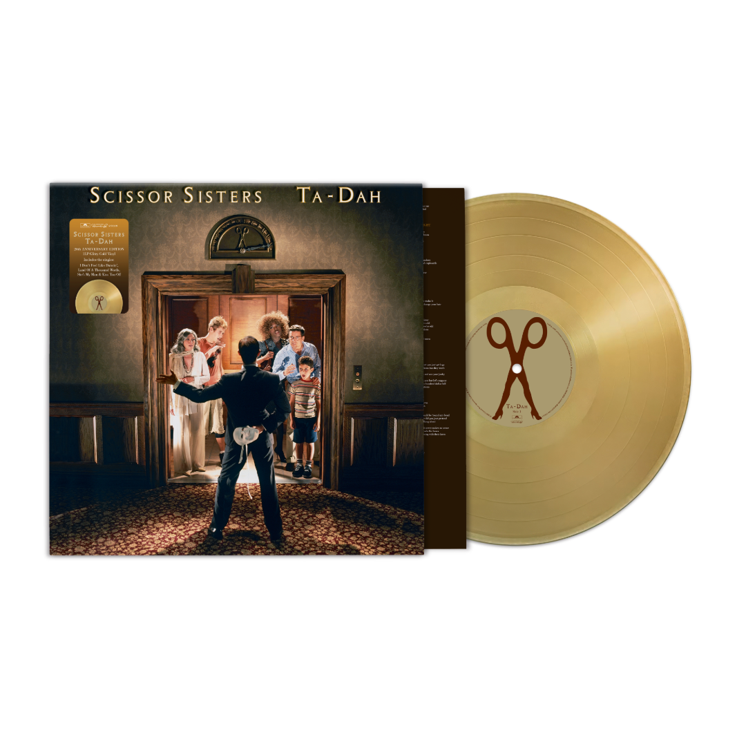Scissor Sisters - Ta-Dah 20th Anniversary Glitzy Gold Vinyl LP
