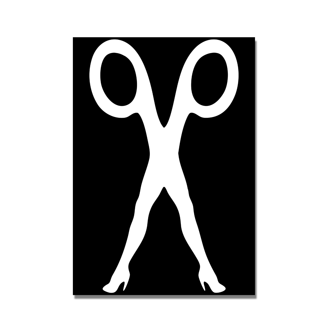 Scissor Sisters - A3 Scissors Print